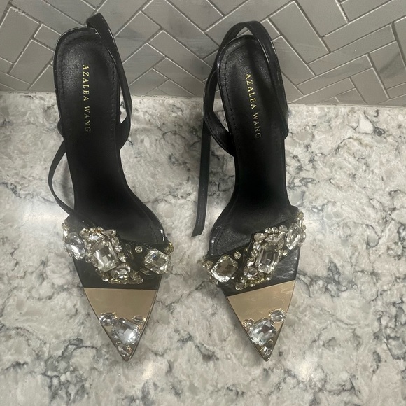 Azalea Wang Rhinestone Heels $30 OBO - Picture 1 of 5